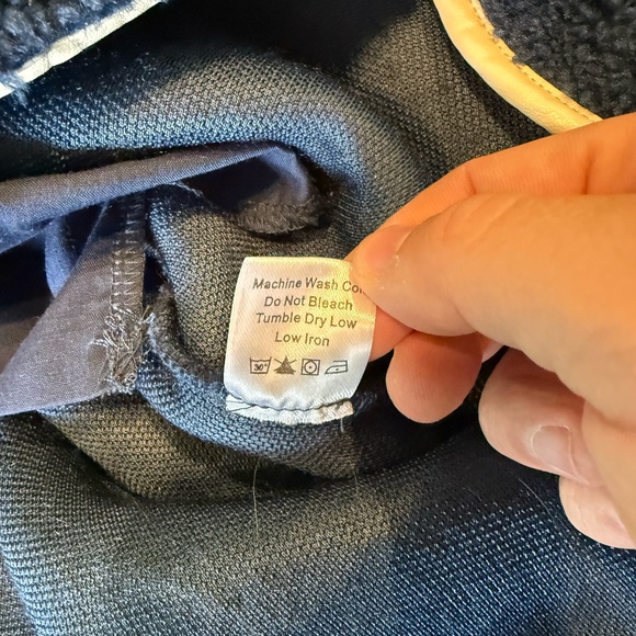 Tuckernuck Rhodes Shearling 1/4 Zip Pullover - Small - Picture 4 of 5